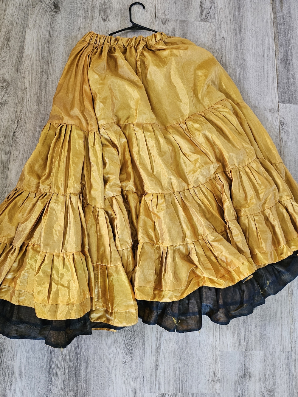 Golden Yellow Belly Dance Skirt